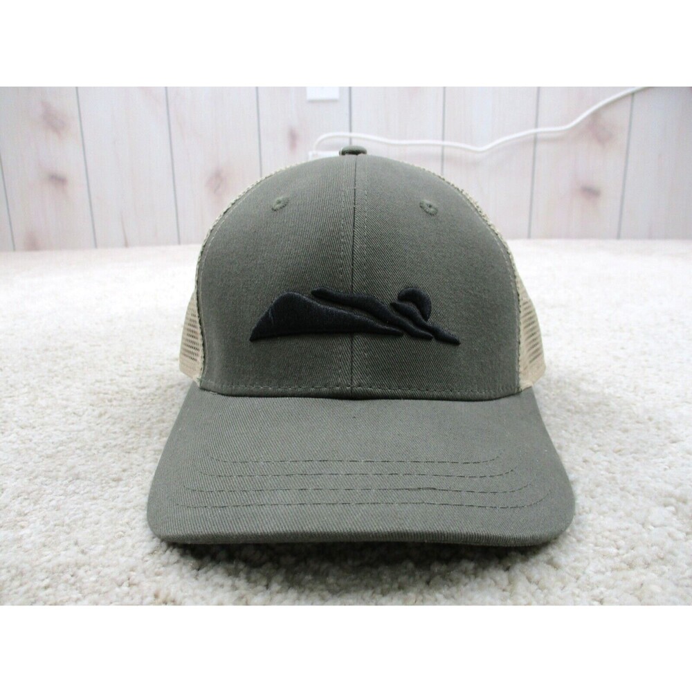 Edgevale Hat Cap Snap Back Adjustable One Size Gray Mountains Trucker Casual Men